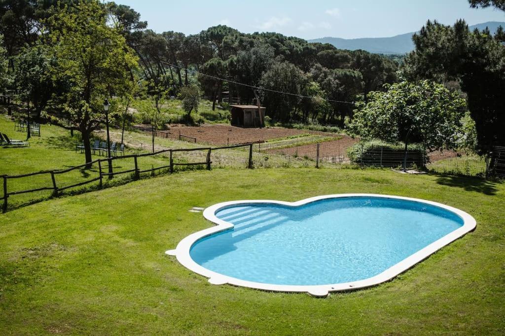 Casa Rural En El Campo Las Dalias Tordera Exteriör bild