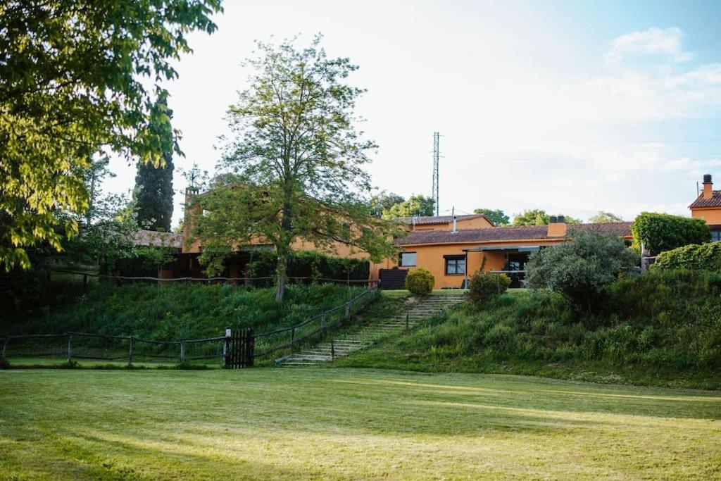 Casa Rural En El Campo Las Dalias Tordera Exteriör bild